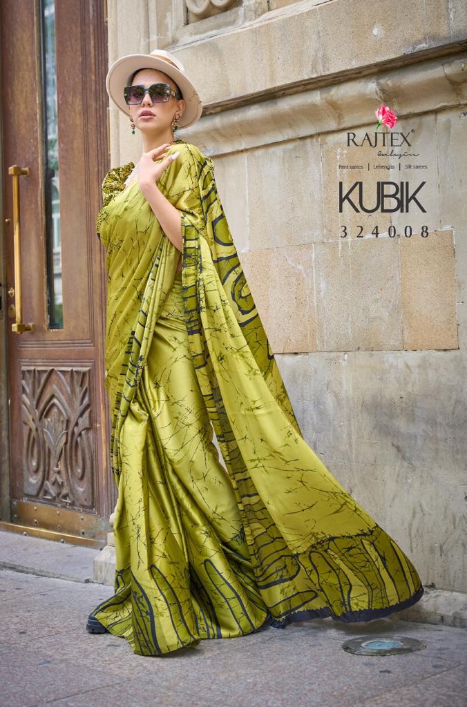 Kubik By Rajtex Printes Saree Catalog